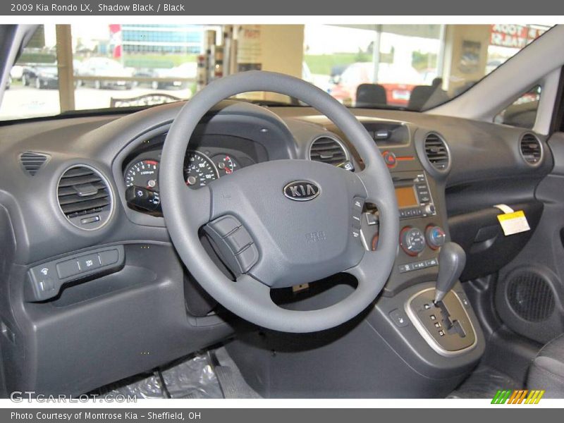 Shadow Black / Black 2009 Kia Rondo LX