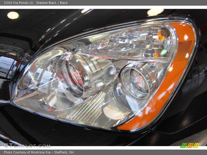 Shadow Black / Black 2009 Kia Rondo LX