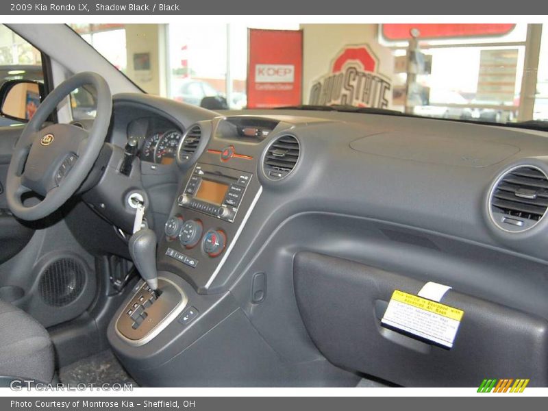 Shadow Black / Black 2009 Kia Rondo LX