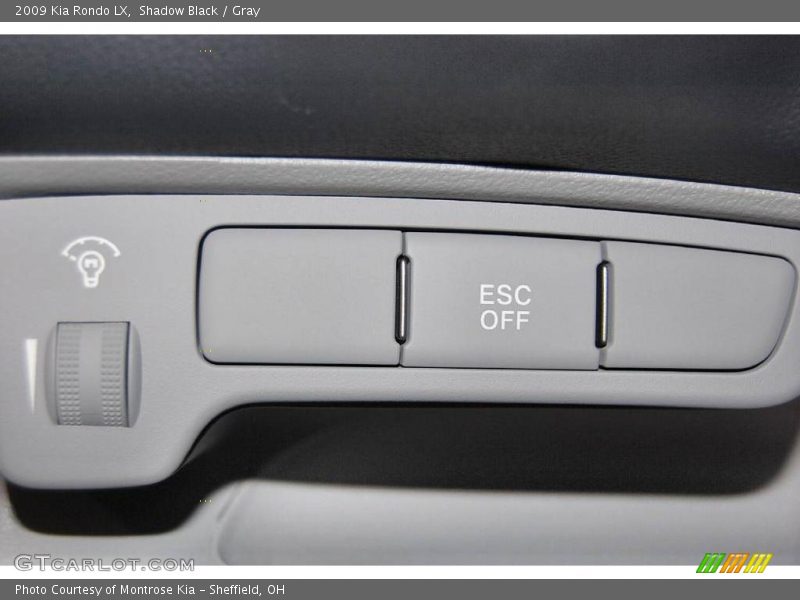 Shadow Black / Gray 2009 Kia Rondo LX