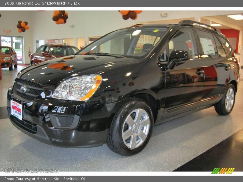 Shadow Black / Black 2009 Kia Rondo LX