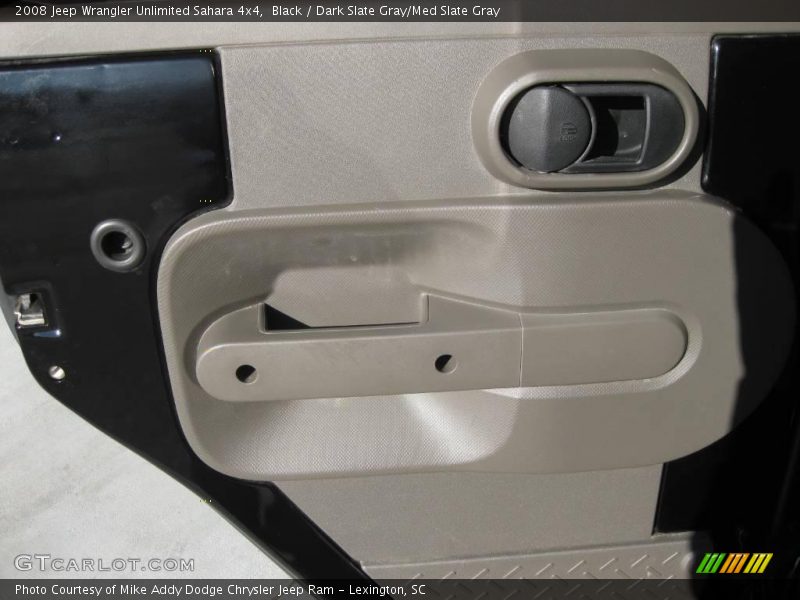 Black / Dark Slate Gray/Med Slate Gray 2008 Jeep Wrangler Unlimited Sahara 4x4