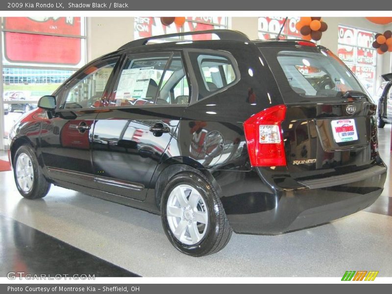 Shadow Black / Black 2009 Kia Rondo LX