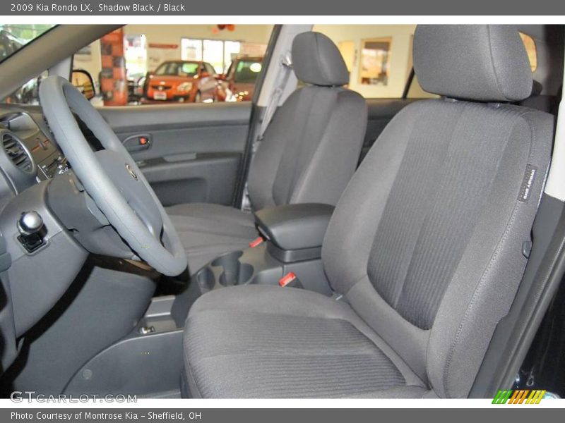 Shadow Black / Black 2009 Kia Rondo LX