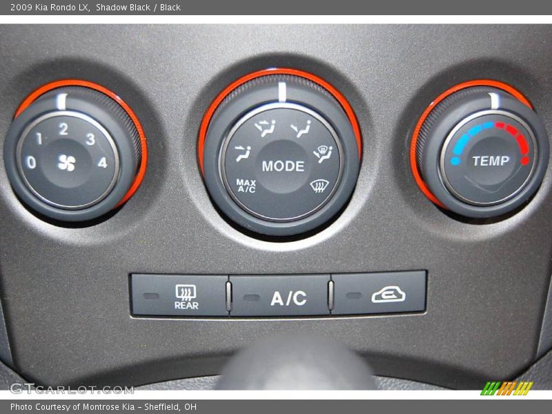 Shadow Black / Black 2009 Kia Rondo LX