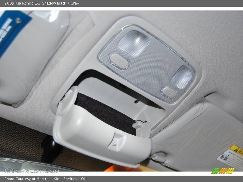 Shadow Black / Gray 2009 Kia Rondo LX