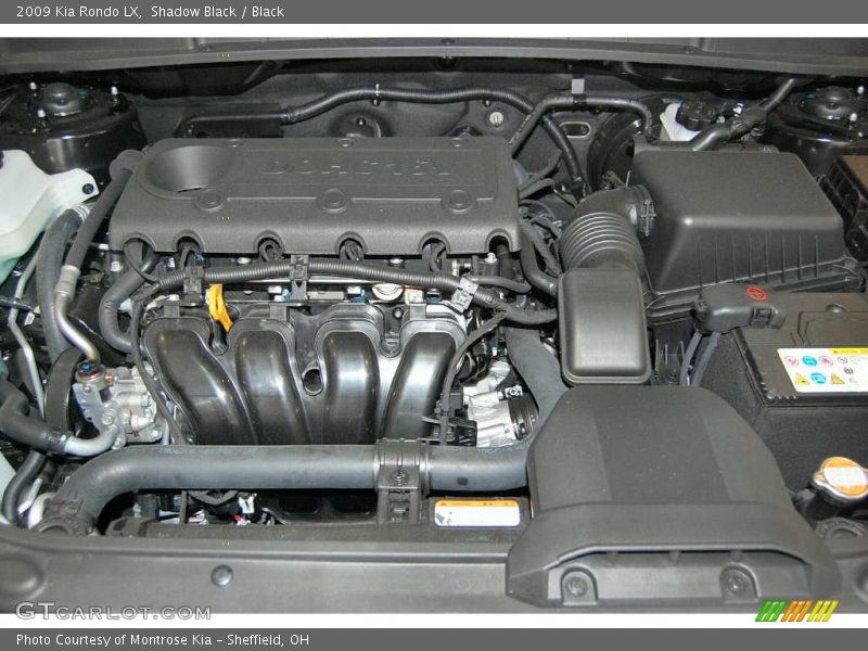 Shadow Black / Black 2009 Kia Rondo LX