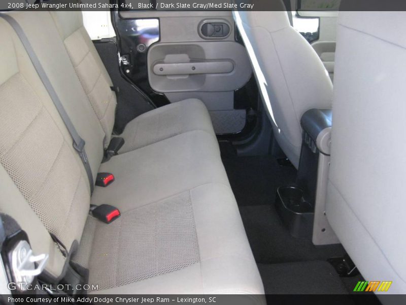 Black / Dark Slate Gray/Med Slate Gray 2008 Jeep Wrangler Unlimited Sahara 4x4