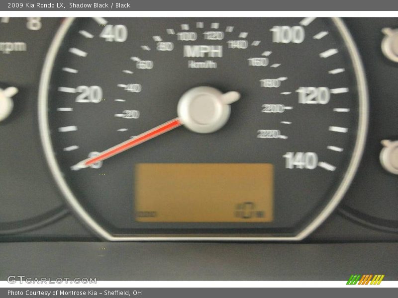 Shadow Black / Black 2009 Kia Rondo LX