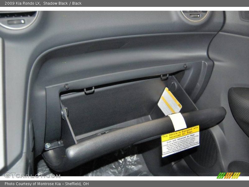 Shadow Black / Black 2009 Kia Rondo LX