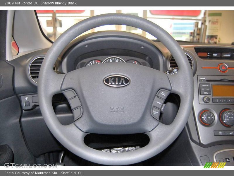 Shadow Black / Black 2009 Kia Rondo LX
