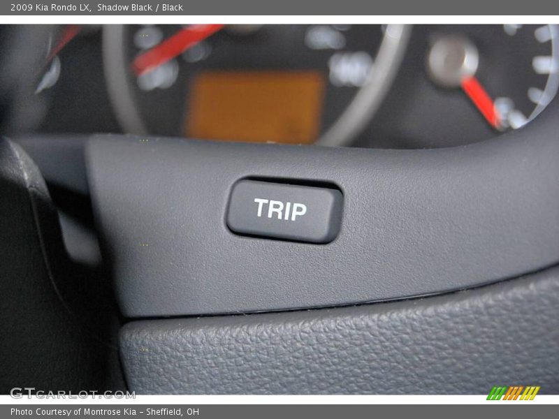 Shadow Black / Black 2009 Kia Rondo LX