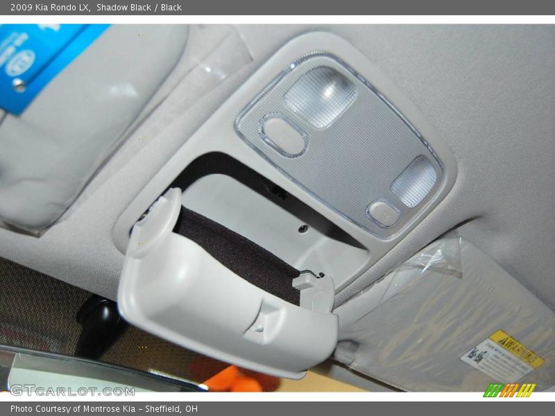 Shadow Black / Black 2009 Kia Rondo LX