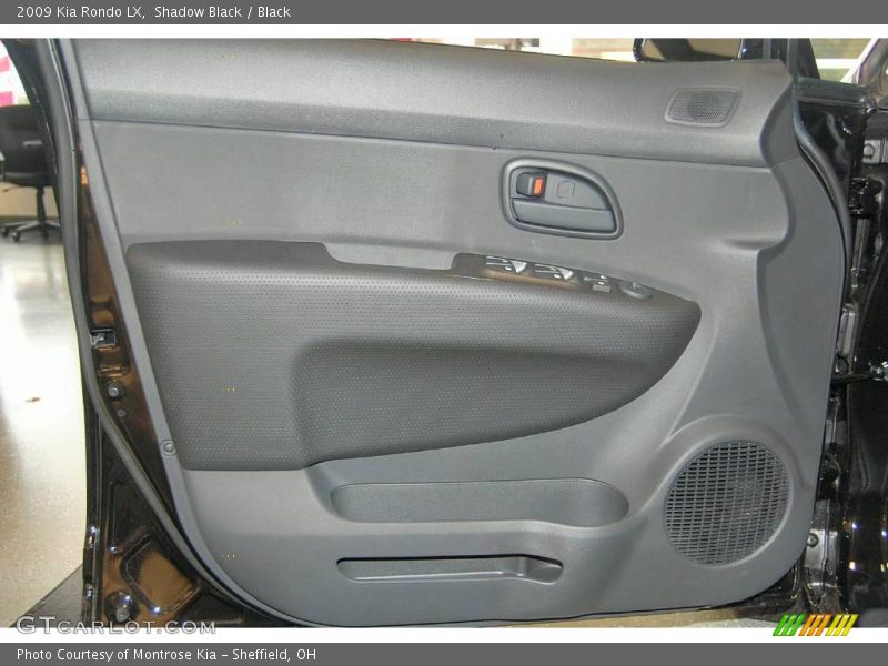 Shadow Black / Black 2009 Kia Rondo LX