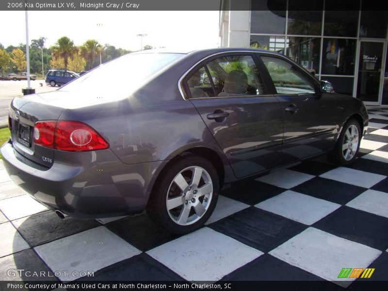 Midnight Gray / Gray 2006 Kia Optima LX V6