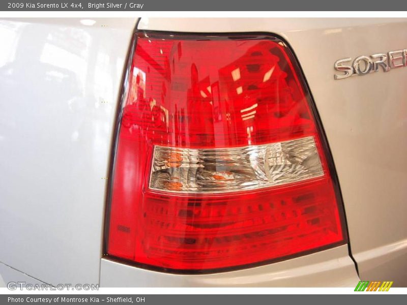 Bright Silver / Gray 2009 Kia Sorento LX 4x4