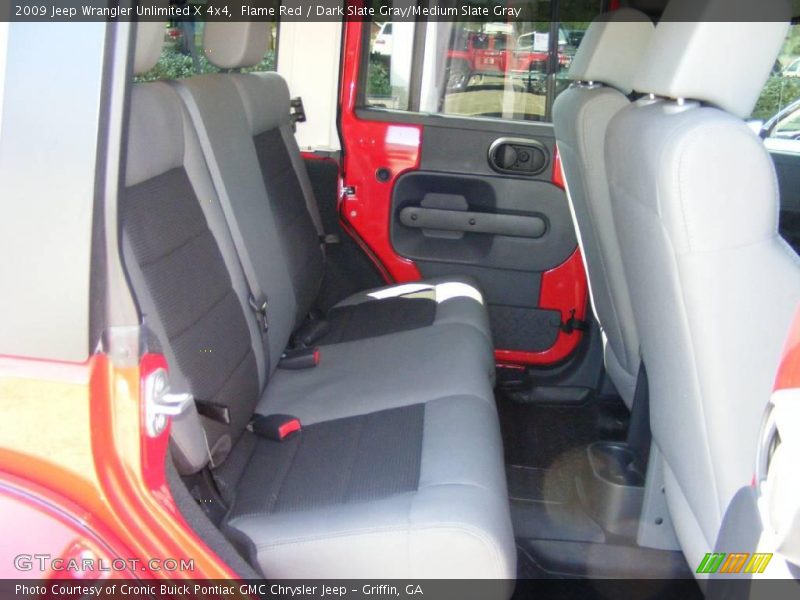 Flame Red / Dark Slate Gray/Medium Slate Gray 2009 Jeep Wrangler Unlimited X 4x4