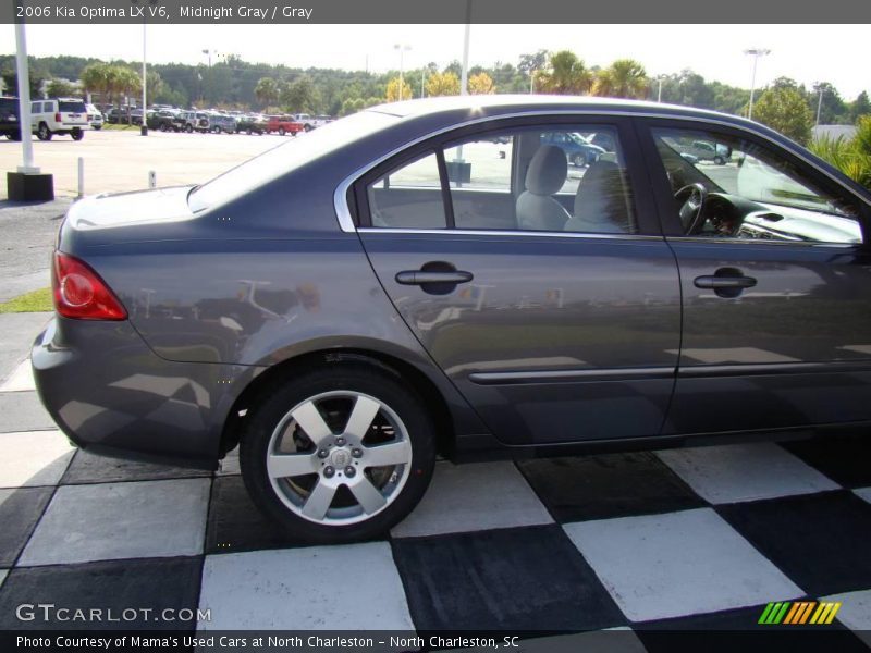 Midnight Gray / Gray 2006 Kia Optima LX V6