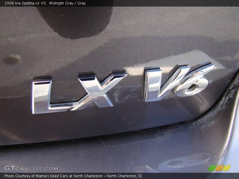 Midnight Gray / Gray 2006 Kia Optima LX V6