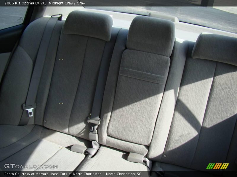 Midnight Gray / Gray 2006 Kia Optima LX V6
