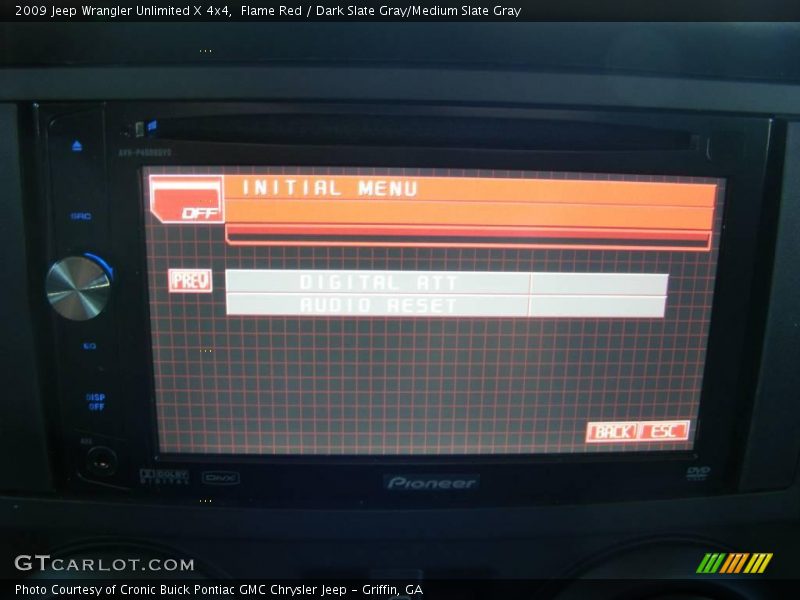Flame Red / Dark Slate Gray/Medium Slate Gray 2009 Jeep Wrangler Unlimited X 4x4
