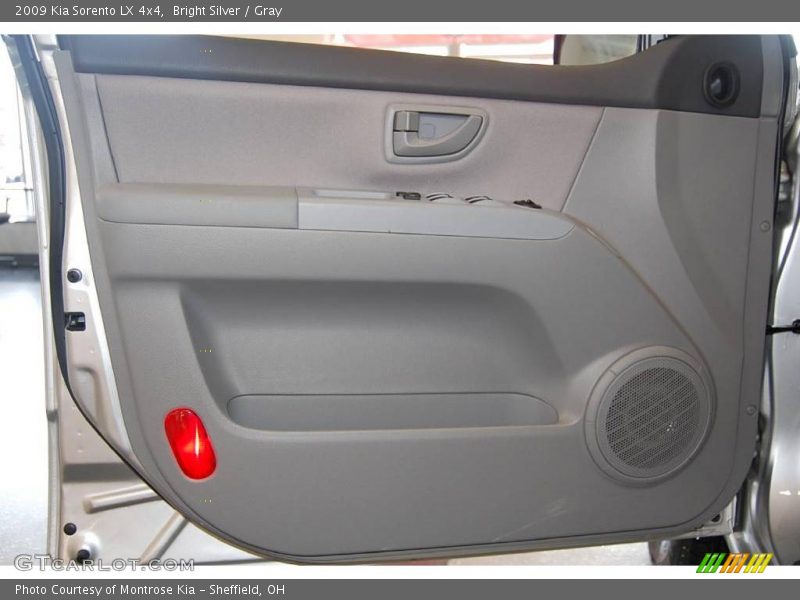 Bright Silver / Gray 2009 Kia Sorento LX 4x4