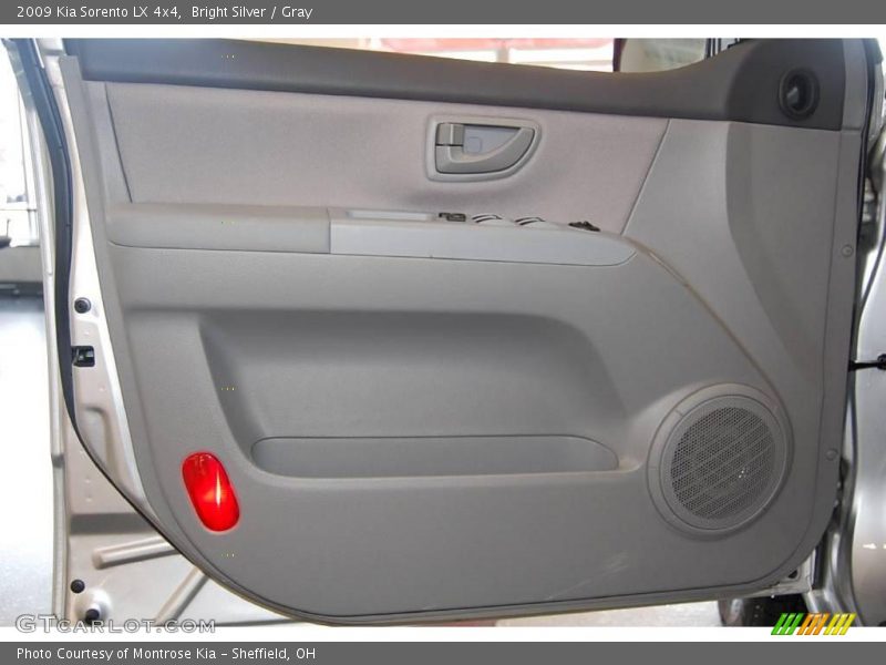 Bright Silver / Gray 2009 Kia Sorento LX 4x4