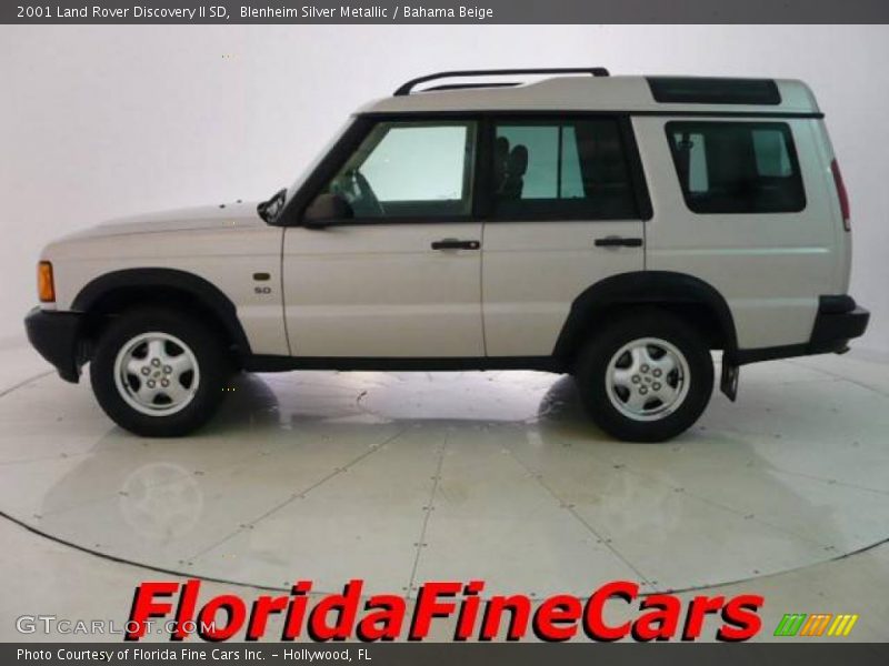 Blenheim Silver Metallic / Bahama Beige 2001 Land Rover Discovery II SD