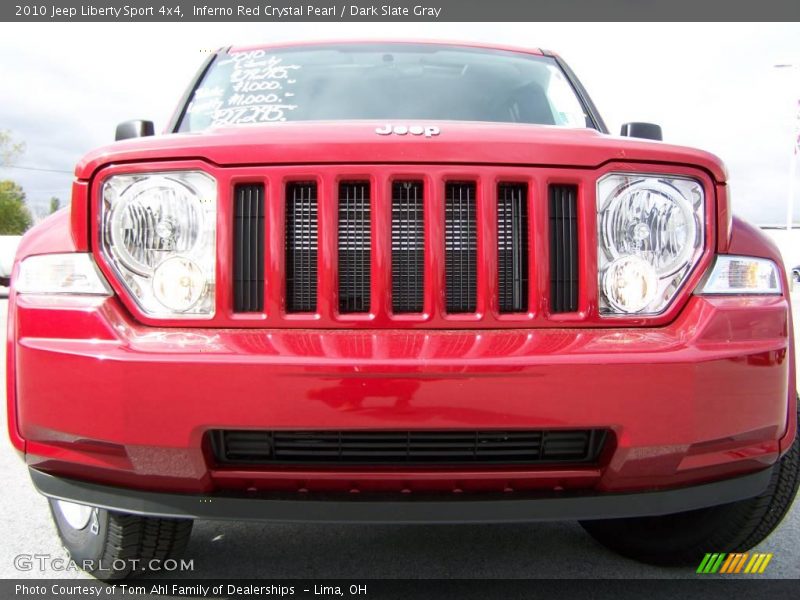 Inferno Red Crystal Pearl / Dark Slate Gray 2010 Jeep Liberty Sport 4x4