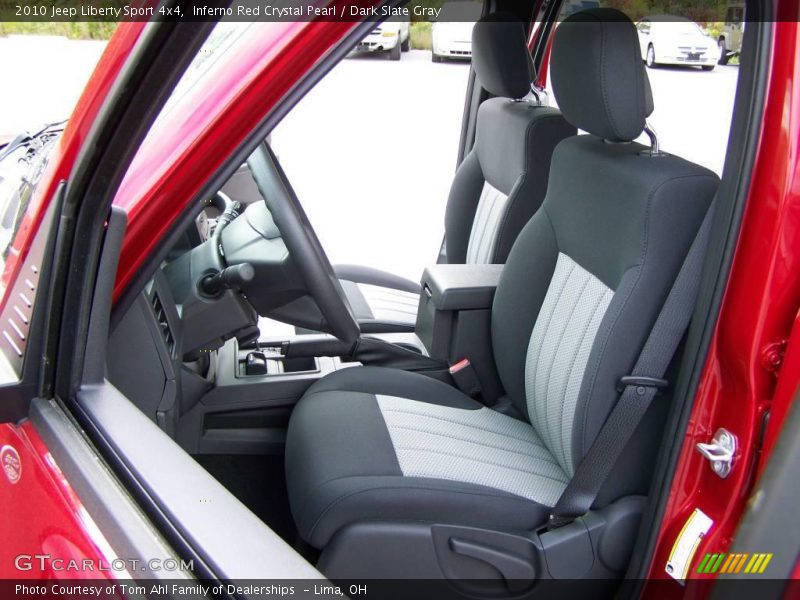 Inferno Red Crystal Pearl / Dark Slate Gray 2010 Jeep Liberty Sport 4x4