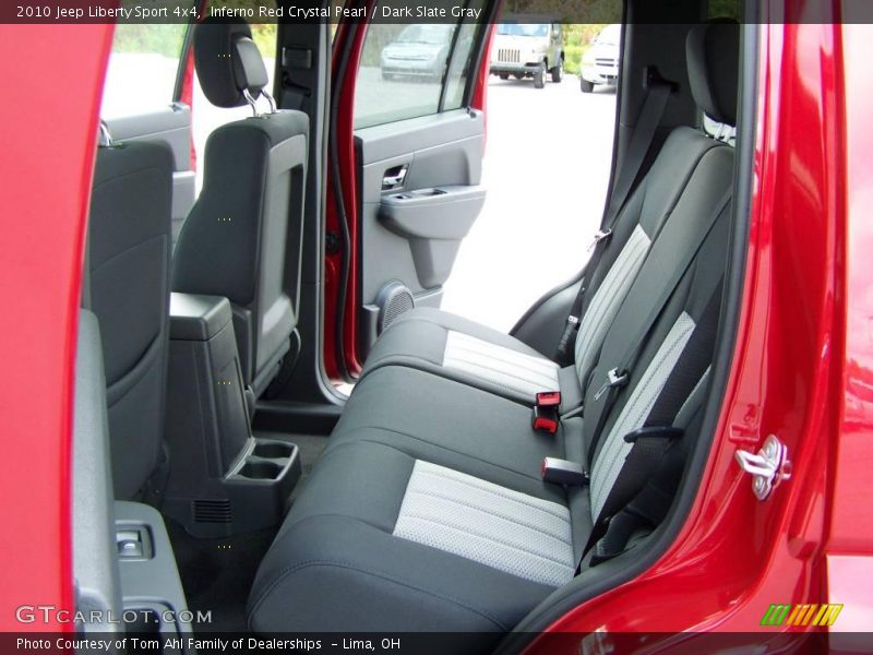 Inferno Red Crystal Pearl / Dark Slate Gray 2010 Jeep Liberty Sport 4x4