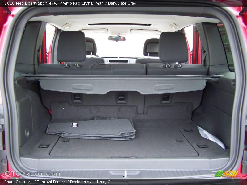 Inferno Red Crystal Pearl / Dark Slate Gray 2010 Jeep Liberty Sport 4x4