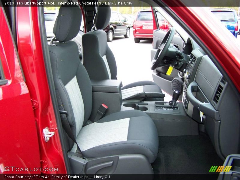 Inferno Red Crystal Pearl / Dark Slate Gray 2010 Jeep Liberty Sport 4x4