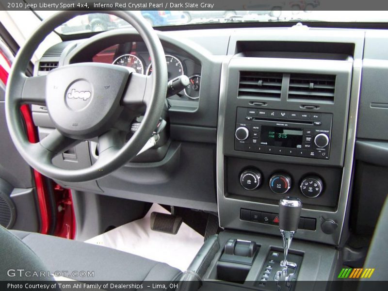 Inferno Red Crystal Pearl / Dark Slate Gray 2010 Jeep Liberty Sport 4x4