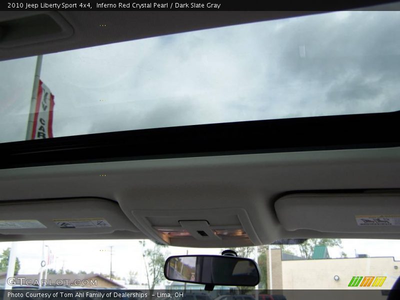 Inferno Red Crystal Pearl / Dark Slate Gray 2010 Jeep Liberty Sport 4x4
