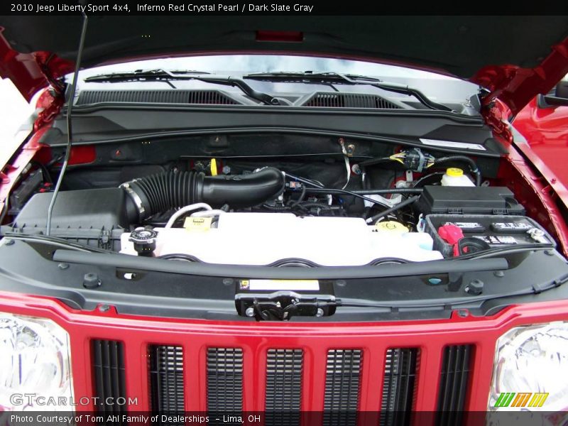 Inferno Red Crystal Pearl / Dark Slate Gray 2010 Jeep Liberty Sport 4x4