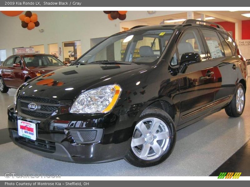 Shadow Black / Gray 2009 Kia Rondo LX