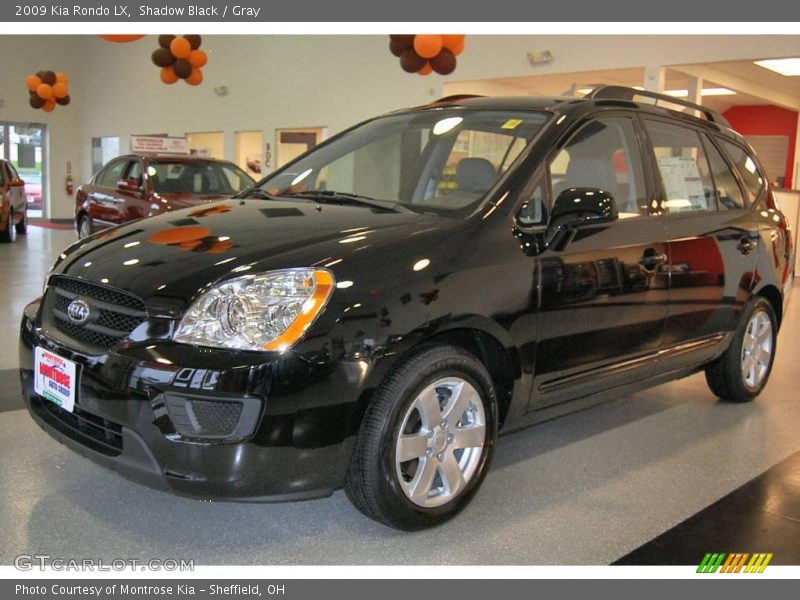 Shadow Black / Gray 2009 Kia Rondo LX