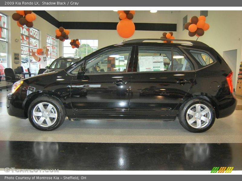 Shadow Black / Gray 2009 Kia Rondo LX