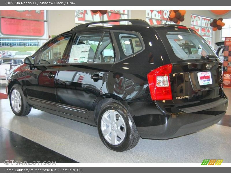 Shadow Black / Gray 2009 Kia Rondo LX