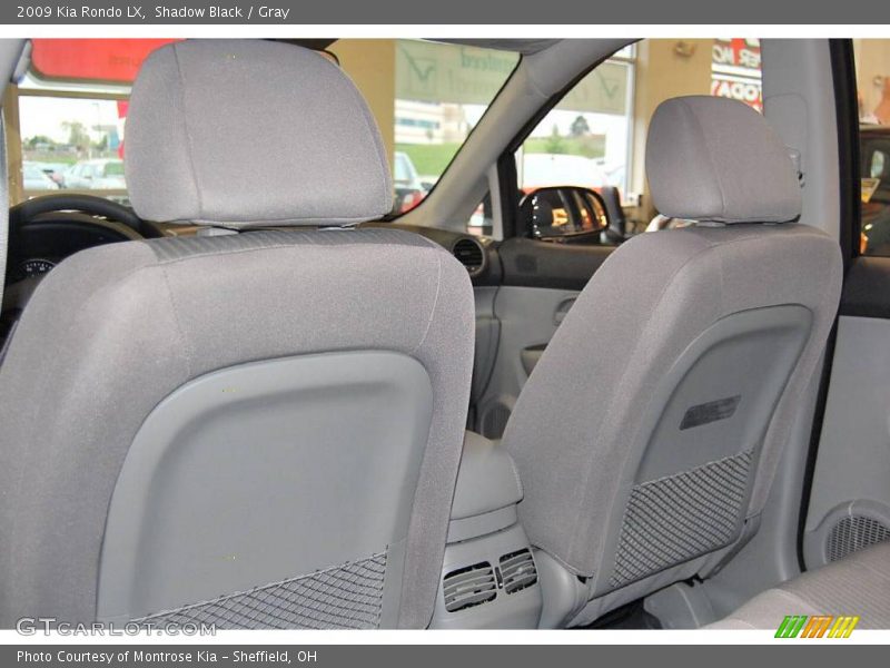 Shadow Black / Gray 2009 Kia Rondo LX