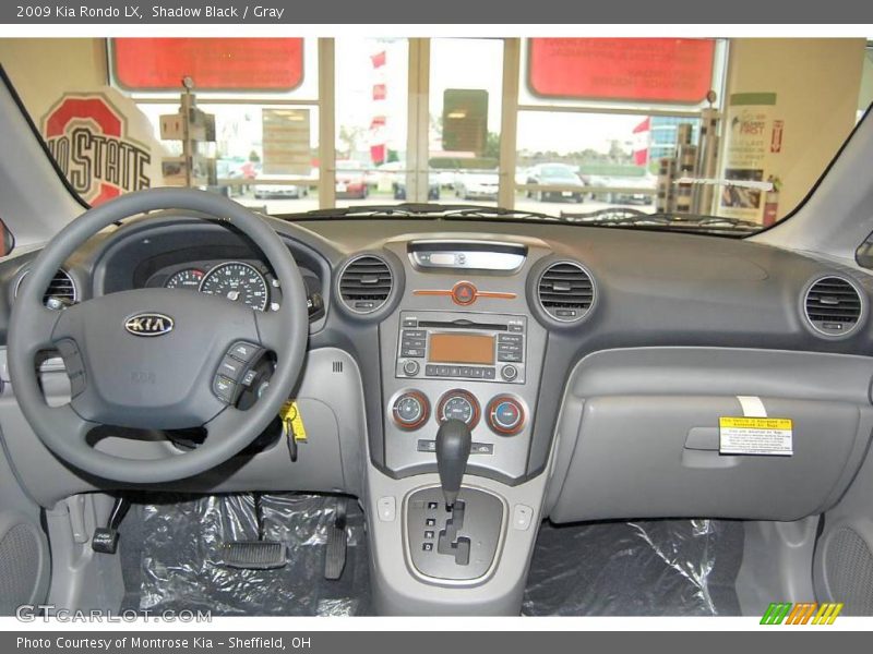 Shadow Black / Gray 2009 Kia Rondo LX