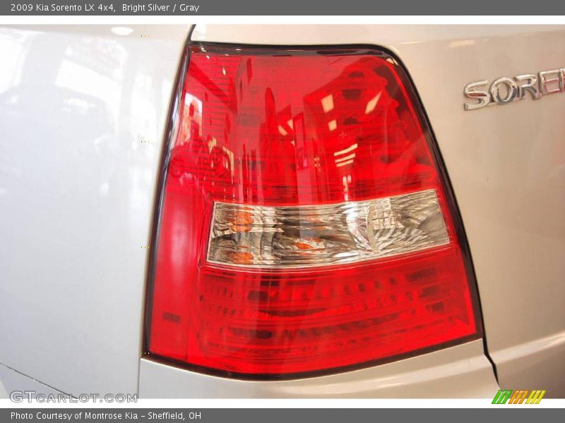 Bright Silver / Gray 2009 Kia Sorento LX 4x4