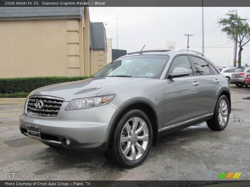 Diamond Graphite Metallic / Wheat 2008 Infiniti FX 35