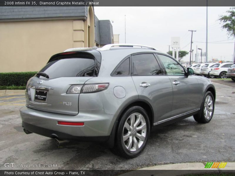 Diamond Graphite Metallic / Wheat 2008 Infiniti FX 35