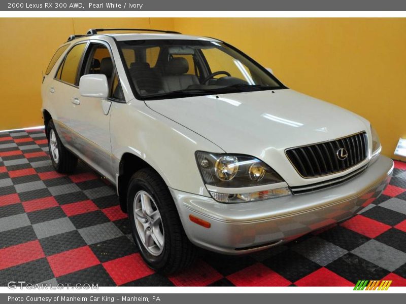 Pearl White / Ivory 2000 Lexus RX 300 AWD