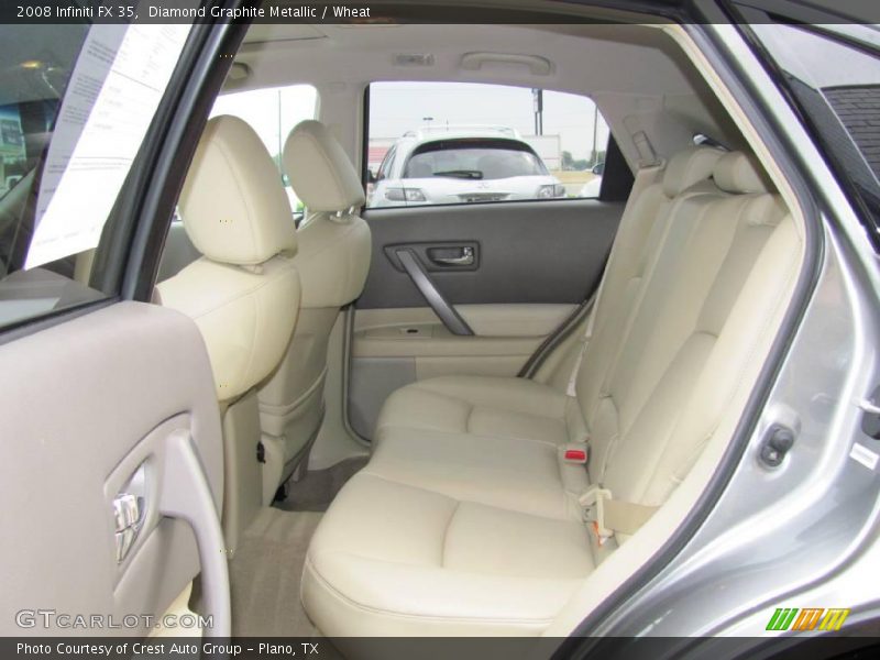 Diamond Graphite Metallic / Wheat 2008 Infiniti FX 35