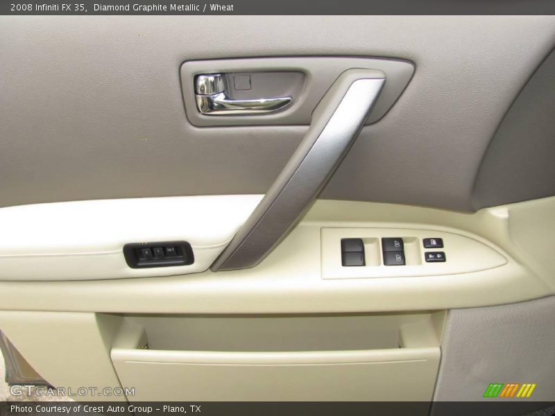 Diamond Graphite Metallic / Wheat 2008 Infiniti FX 35