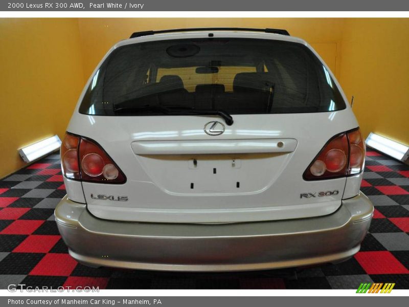 Pearl White / Ivory 2000 Lexus RX 300 AWD