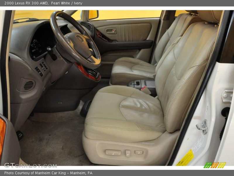 Pearl White / Ivory 2000 Lexus RX 300 AWD